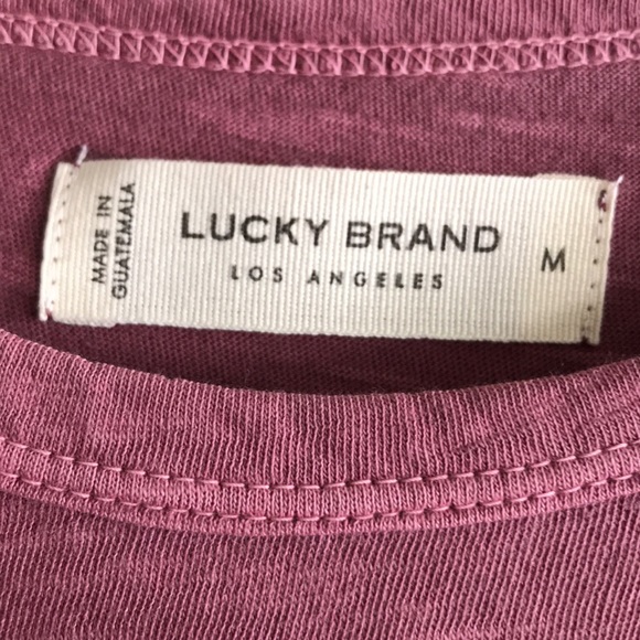 New Lucky Brand Women’s “I believe in us” Graphics Love Tee - Picture 3 of 4